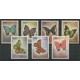 MARIPOSAS NICARAGUA 1986 SERIE COMPLETA DE ESTAMPILLAS MINT